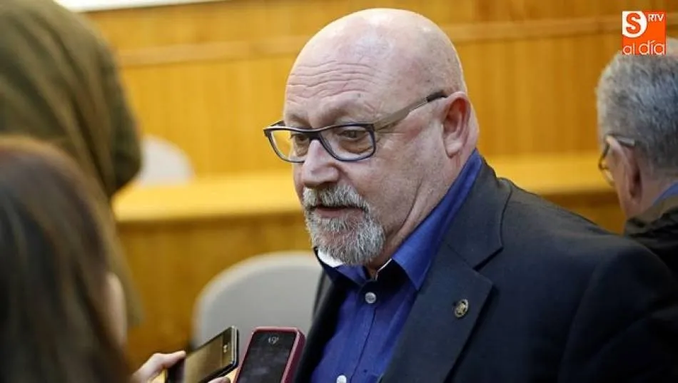 El secretario provincial de UGT, José Luis Hernández Rivas