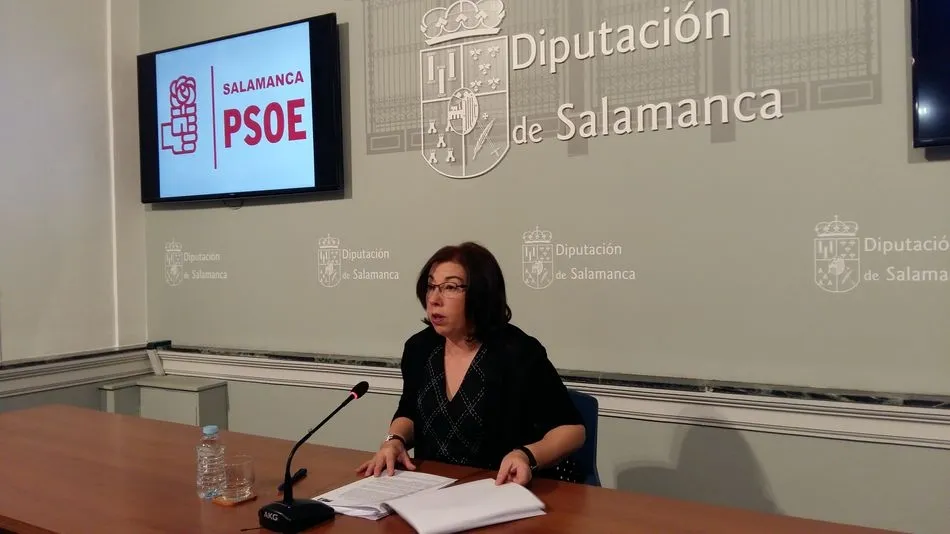 Carmen García, portavoz del Grupo Socialista en la Diputación