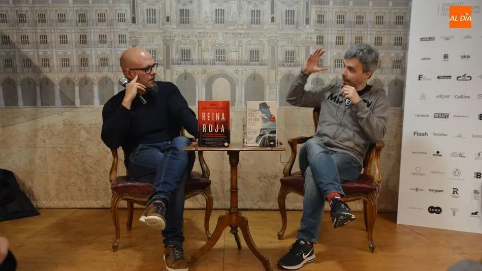 Los autores de ‘Todo lo mejor’ y ‘Reina Roja’ en la presentación/ Foto: Lydia González