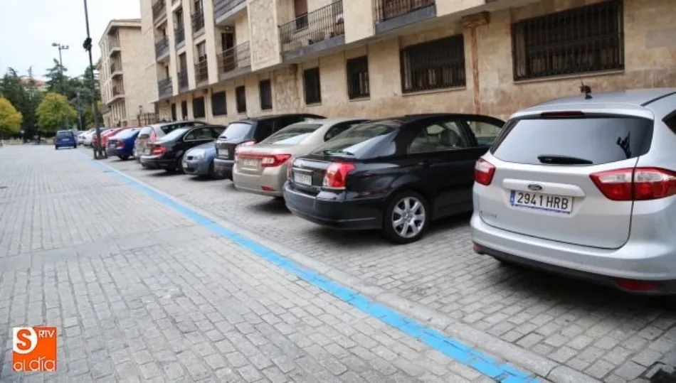 Zona de la ORA en la calle Fonseca de Salamanca