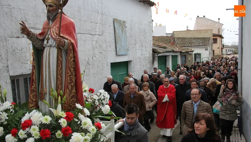San Blas recorrerá las calles en procesión el sábado y el domingo