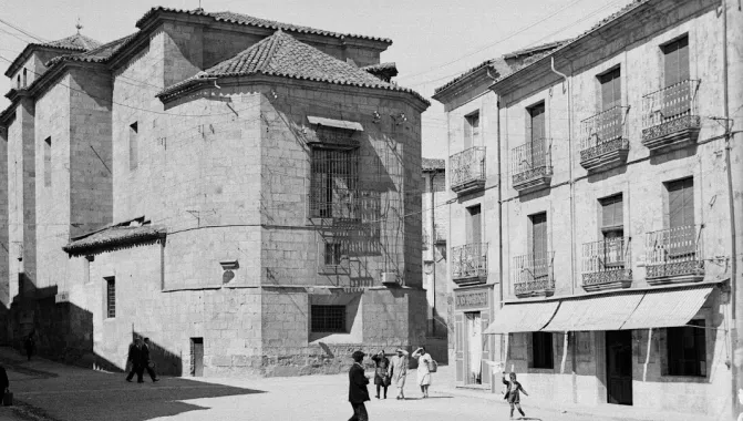 La calle Obispo Jarrín a mediados del XX