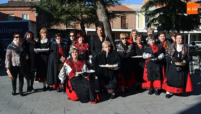 Las aguederas peñarandinas celebraban su día grande este sábado