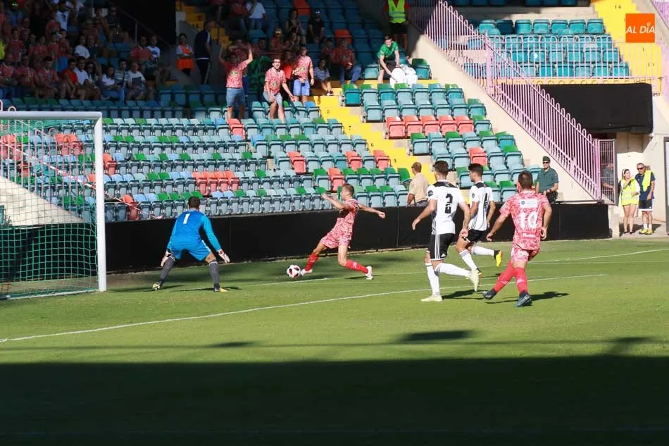 El partido de ida en el Helmántico