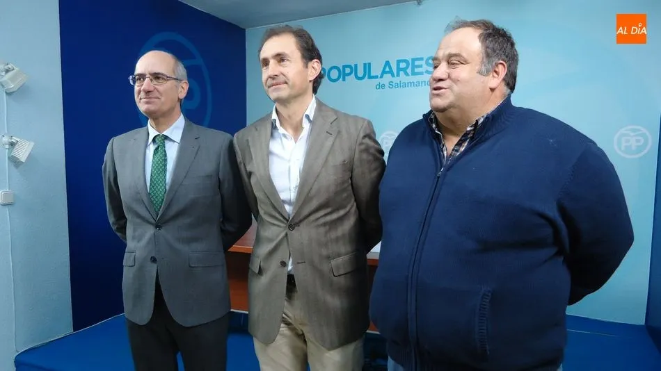 Javier Iglesias, Enrique García Mariño y Herminio Velasco