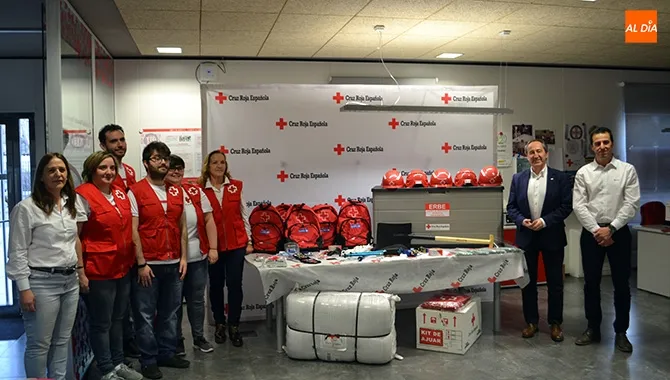 Cruz Roja ha presentado su nuevo programa de actuación básica en emergencias ERBE en la Asamblea comarcal de Peñaranda