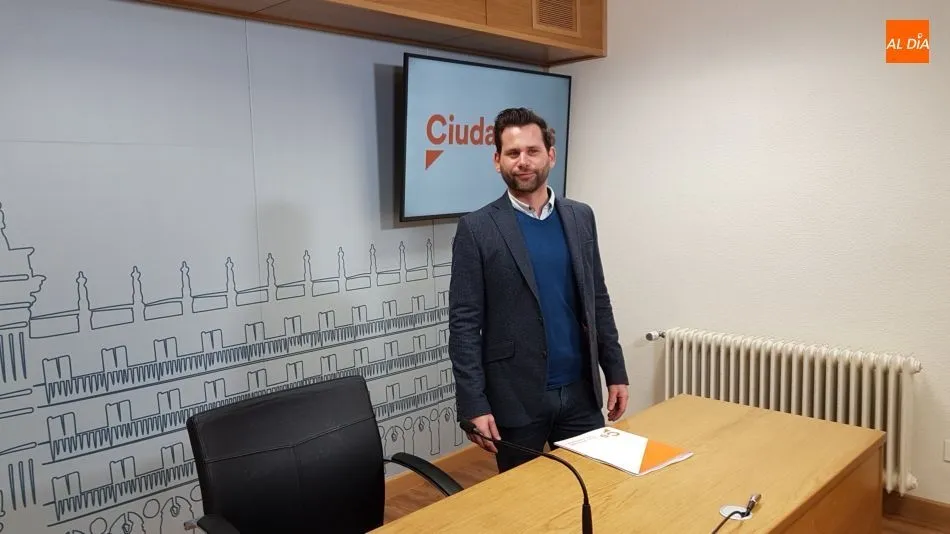 El portavoz de Ciudadanos, Alejandro González Bueno