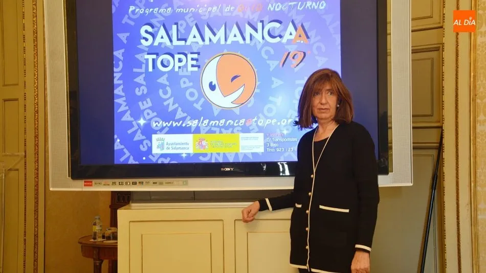 La concejala de Salud Pública del Ayuntamiento de Salamanca, María José Fresnadillo. Foto: Lydia González