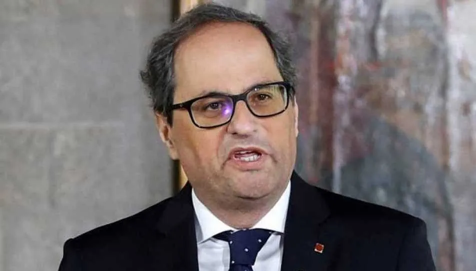 Quim Torra, presidente de Cataluña