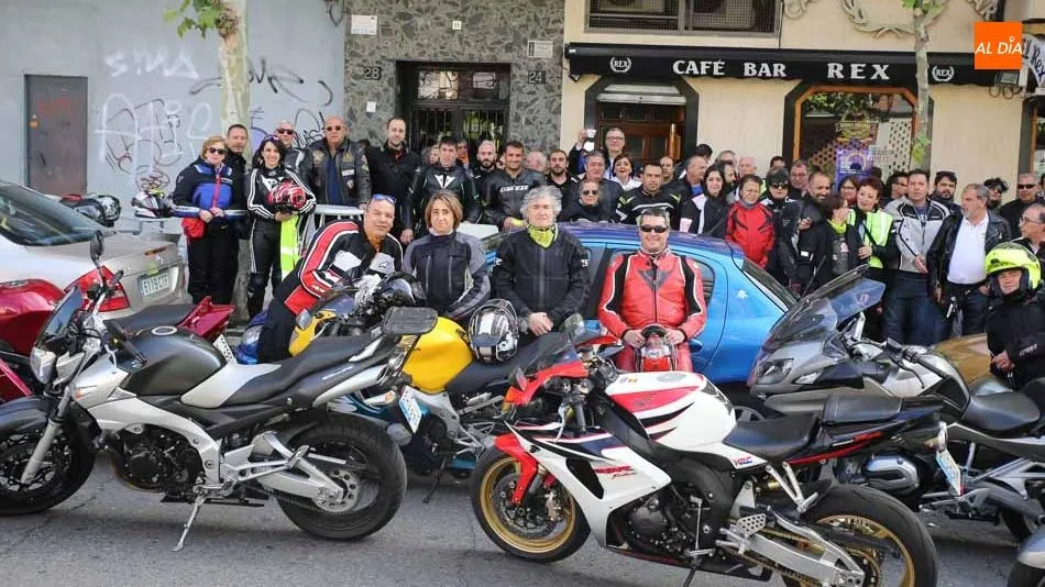Participantes de un pasado evento del Motoclub