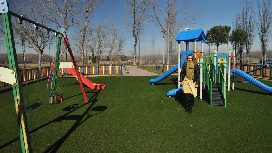 La concejal de Fomento, Marta Labrador, ha presentado las nuevas actuaciones que se han ejecutado en el parque