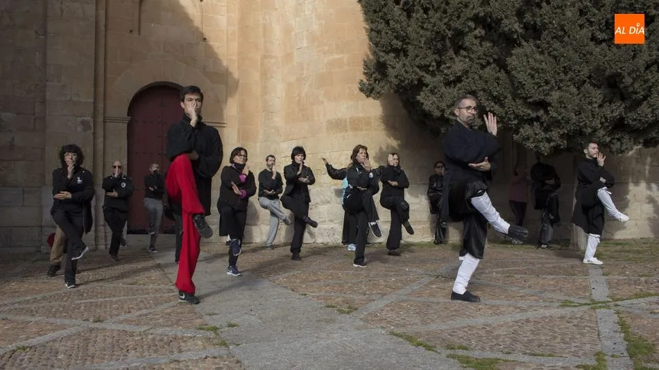 Clase de artes marciales / Elena López