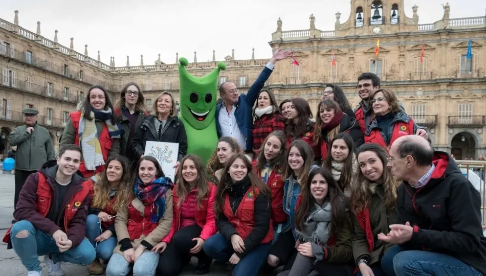 Voluntarios de Pyfano en una edición anterior de esta celebración