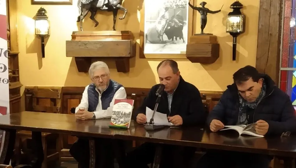 Toño Blázquez, José Ramón Cid y Antonio Risueño