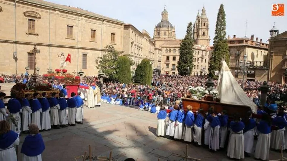 Imagen de la Semana Santa pasada en Salamanca