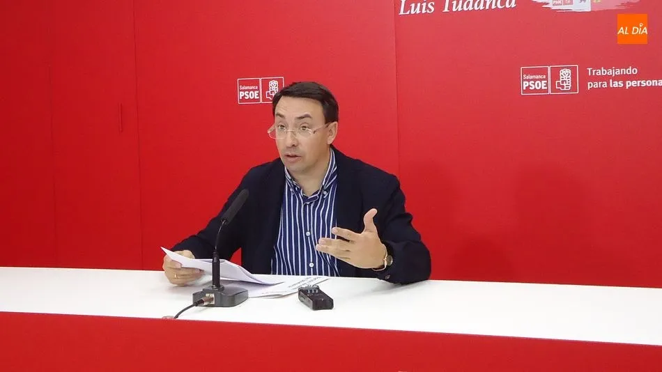 El procurador salmantino del PSOE Fernado Pablos