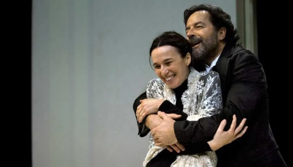 Ariadna Gil en una de las escenas de este montaje