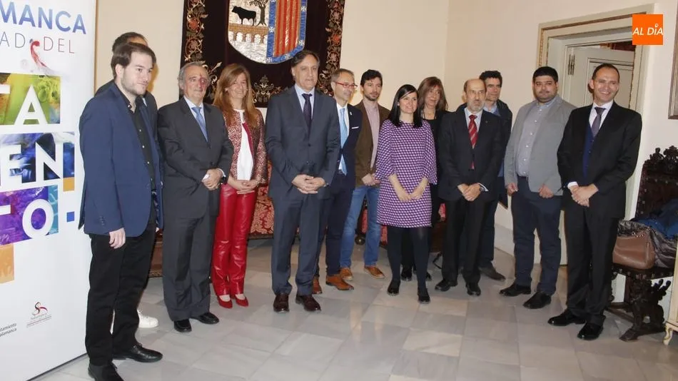 El Ayuntamiento ha acogido la presentación de los proyectos del programa de atracción de talento. Foto: Lydia González