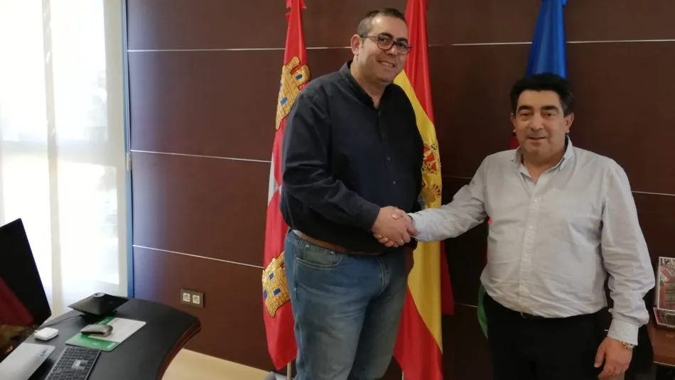 Miguel Ángel Pérez Porteros y José Vicente Martín Galeano