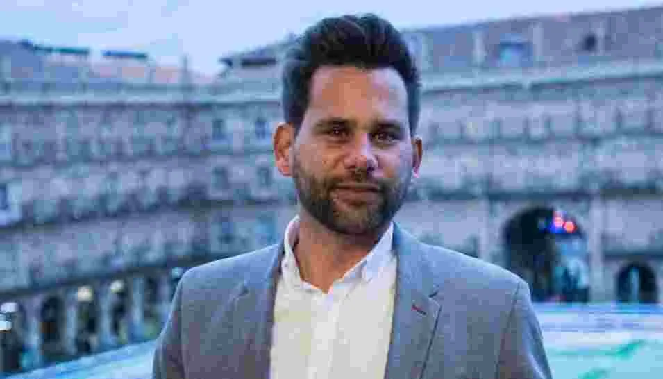 El portavoz del Grupo Municipal Ciudadanos (Cs) en el Ayuntamiento de Salamanca, Alejandro González Bueno