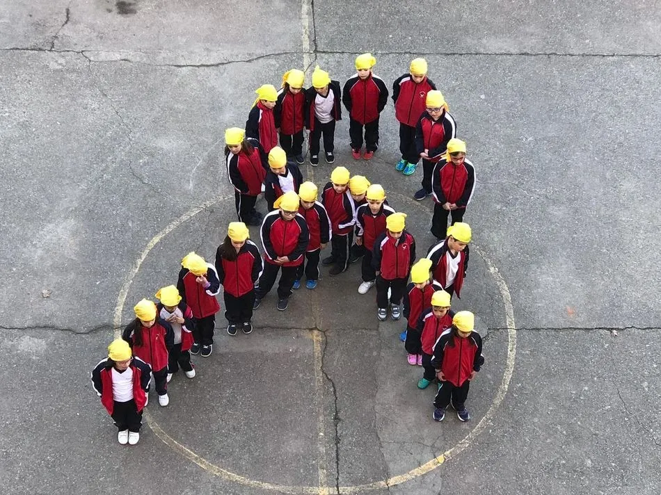 Los alumnos de colegio Trinitarios han dado su apoyo a Pyfano con diversas actividades