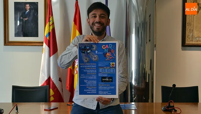 Francisco Díaz, concejal de festejos, presentaba la programación festiva de Carnaval