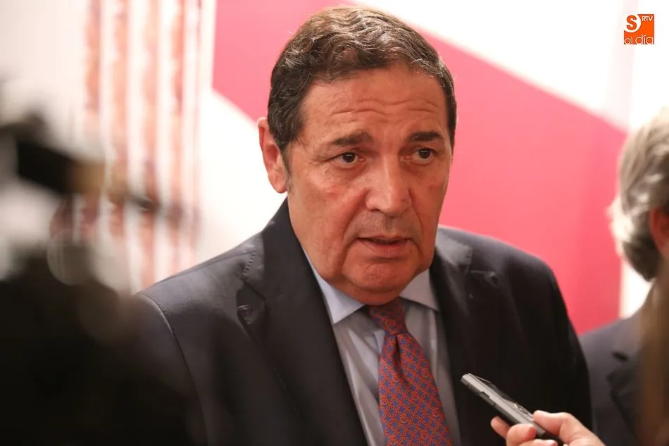 El consejero de Sanidad, Antonio María Sáez Aguado