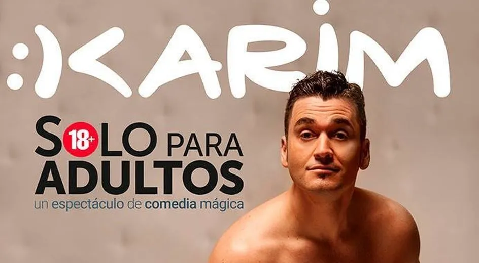 El público asistente al espectáculo de Karim podrá disfrutar de una velada divertida