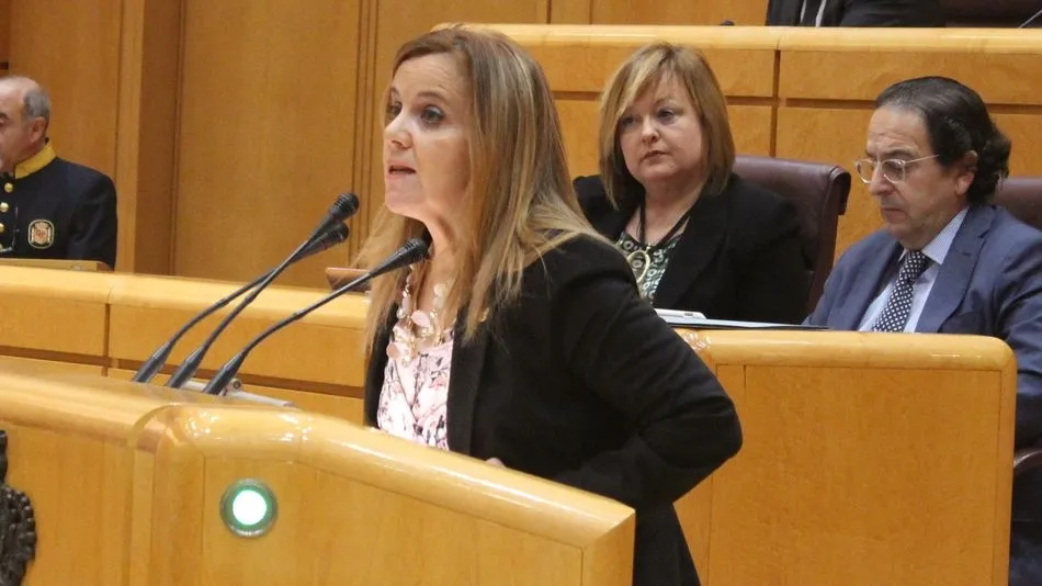 La portavoz de Función Pública del Grupo Parlamentario Popular en el Senado, Esther del Brío