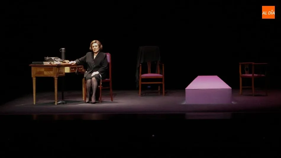 La actriz Lola Herrera, durante la representación de la obra en el Teatro Liceo. Foto: Elena López