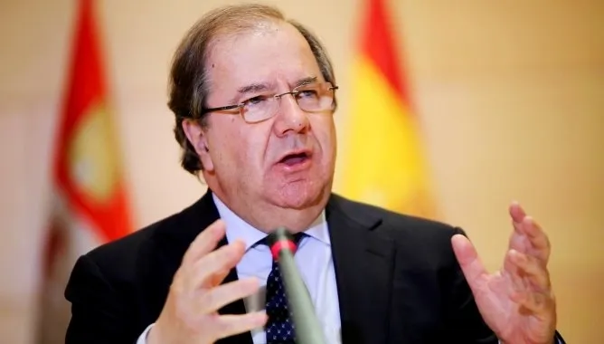 El aún presidente de la Junta de Castilla y León, Juan Vicente Herrera