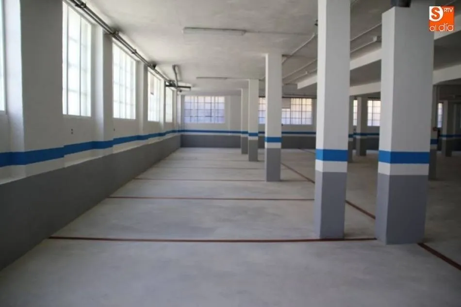 Un garaje ajeno al suceso / Archivo