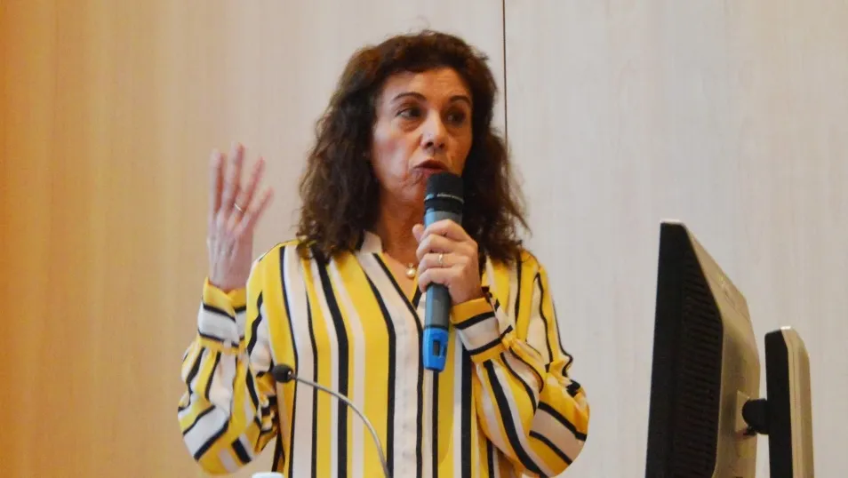 Intervención de la psicóloga clínica de la UCU de Valladolid, María Antonia Maniega