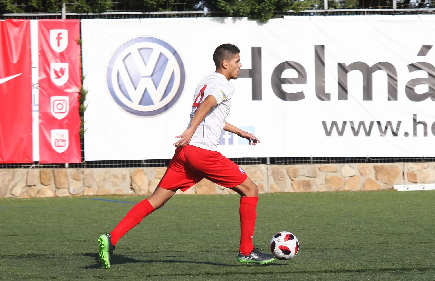 Juampa, en un partido / @UDSantaMarta