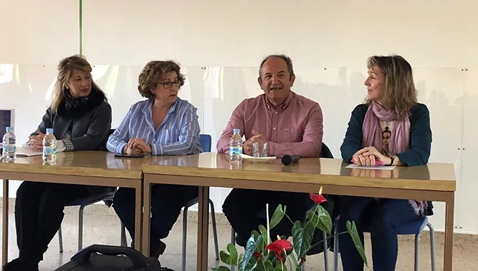Fernando Parrado compartía su testimonio como victima del terrorismo de ETA en una charla celebrada en el Colegio La Encarnación