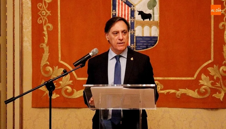 El alcalde, durante la presentación de los presupuestos para la ciudad. Foto: Elena López