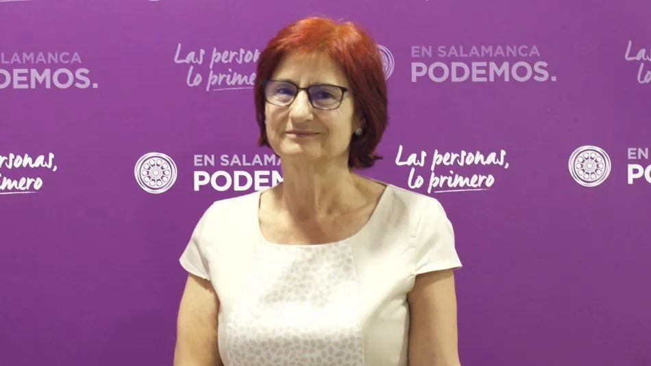 Carmen Díez Sierra, vicesecretaria General de Podemos Salamanca