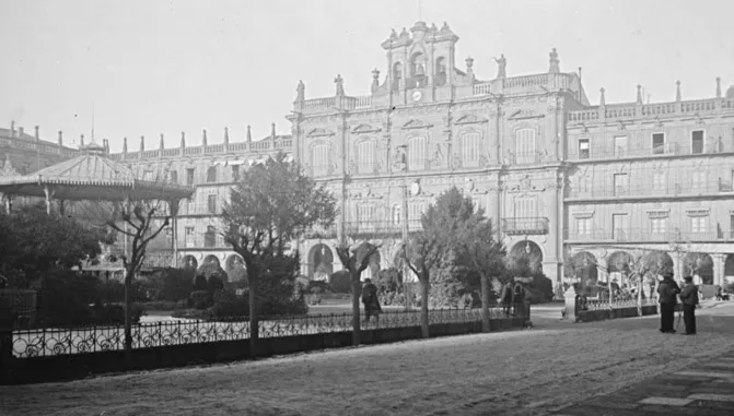 La Plaza Mayor en 1910