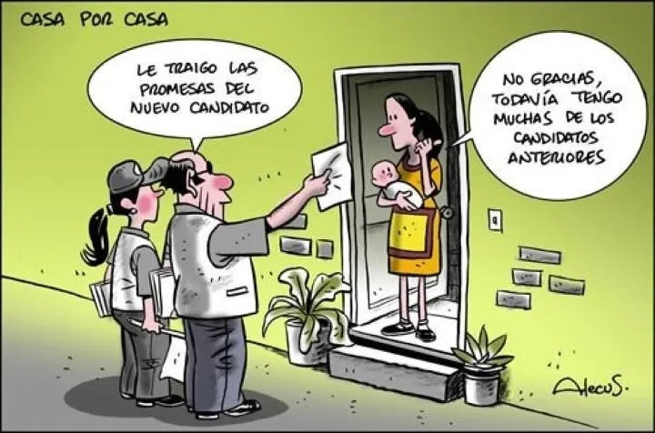 Los partidos cada vez más débiles, y la democracia cada vez más pobre (I).