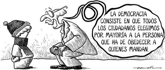 ¡¡¡Y lo siguen llamando democracia!!! (II)