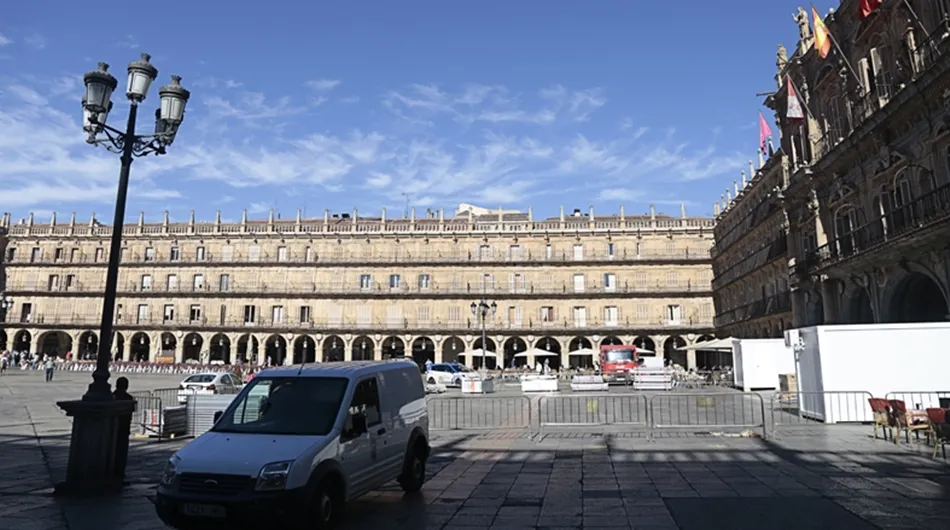 Dos de los inmuebles que gestiona la Sareb se encuentran en la Plaza Mayor