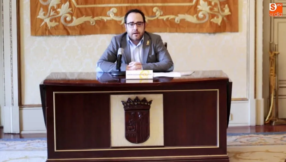 El concejal de Juventud, Daniel Llanos, en el Ayuntamiento