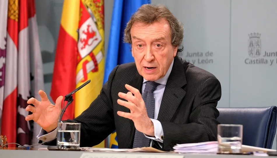 José Antonio de Santiago-Juárez López, vicepresidente y consejero de la Presidencia de la Junta de Castilla y León
