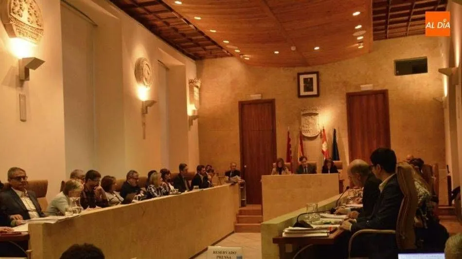 Pleno municipal en una sesión anterior