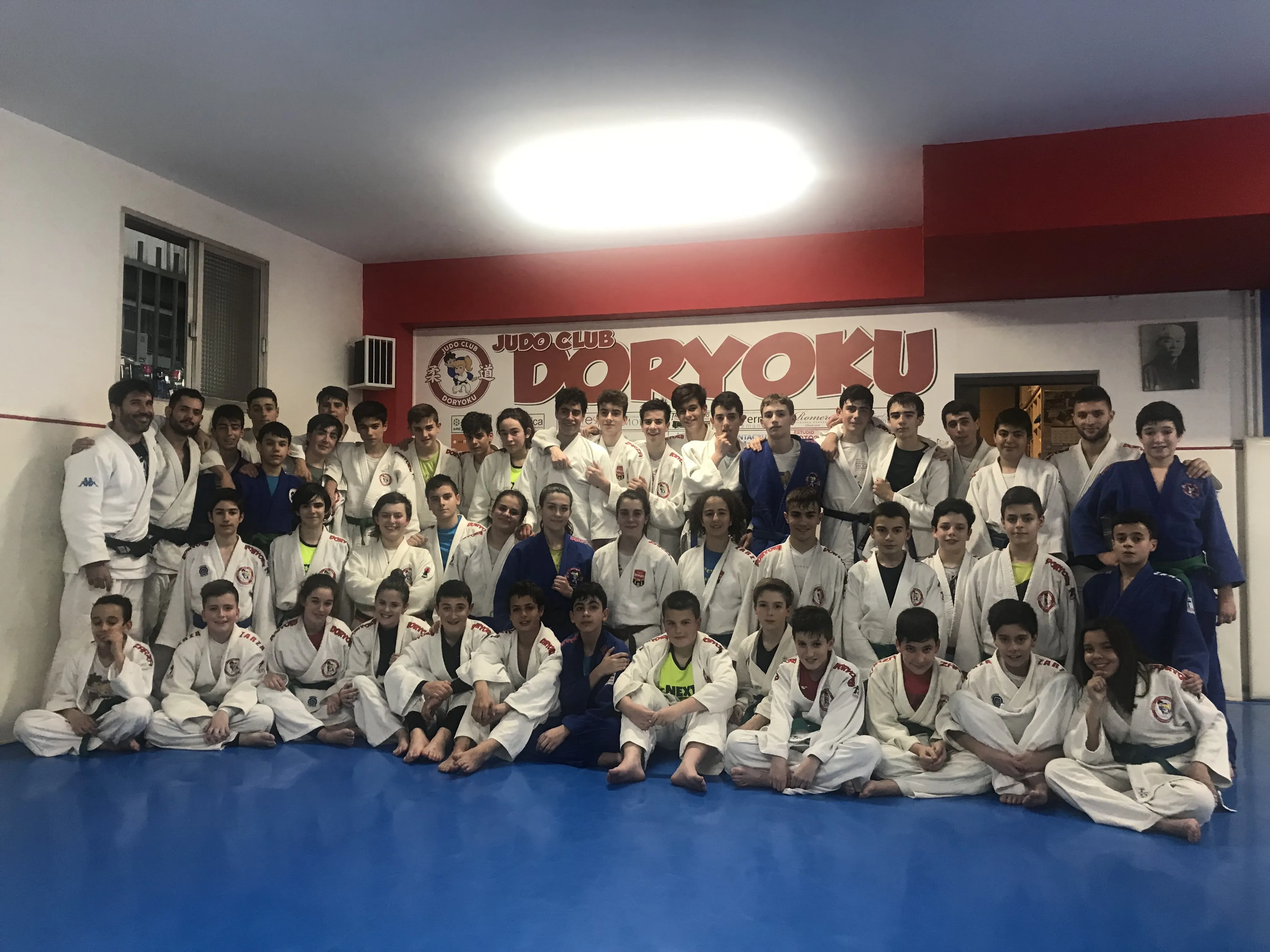 Judokas del club Doryoku
