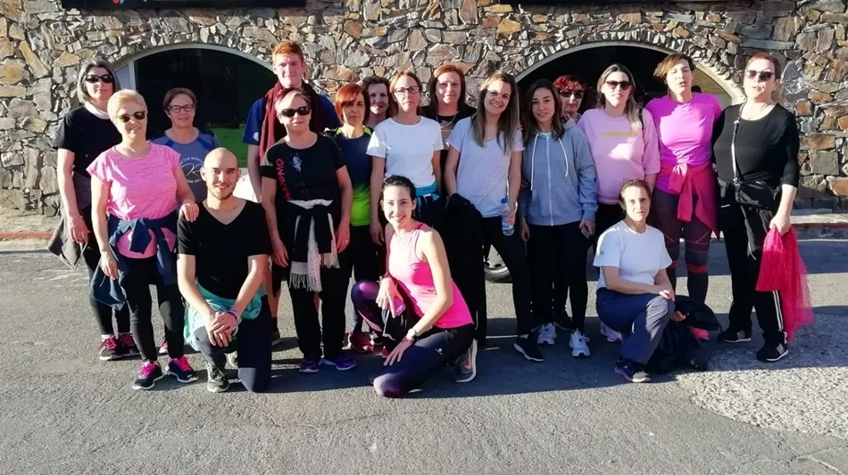 El yoga sale a la calle en Ledesma