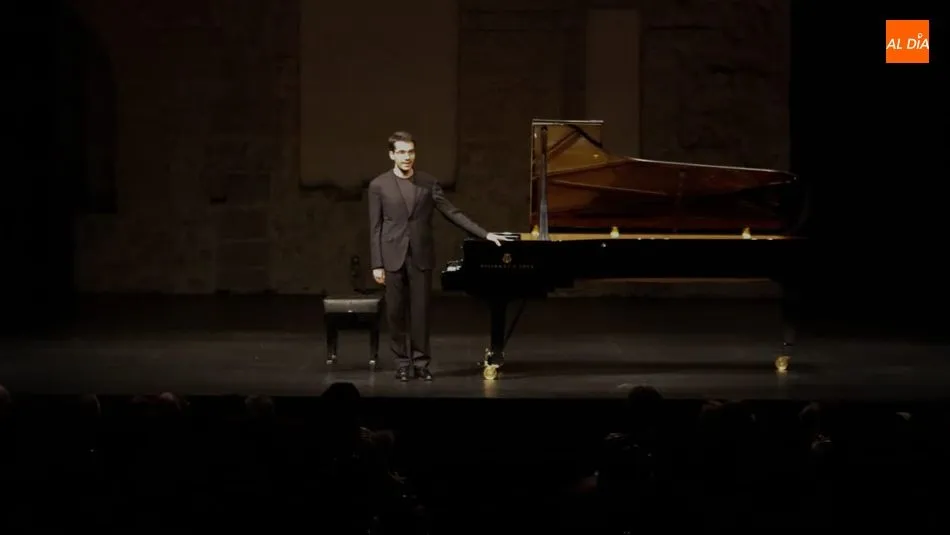 ACtuación de Juan Pérez Floristán en el Teatro Liceo. Foto: Elena López