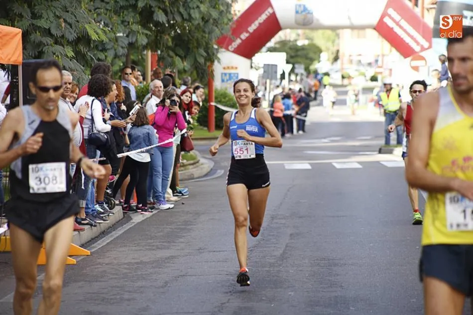 Gema Martín, en una carrera