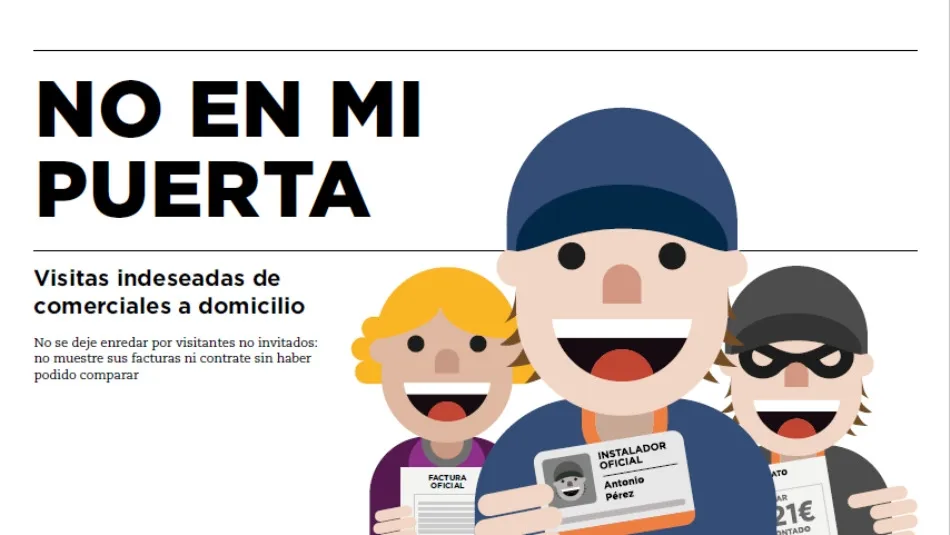 La venta puerta a puerta de gas y electricidad está prohibida desde octubre