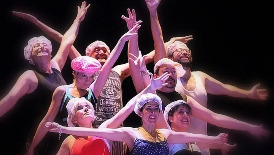 Tejuelo Teatro en una representación anterior